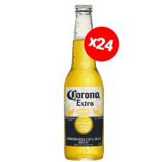 Pack 24 botellas Cerveza Corona Extra 330cc ($950c/u) Pack 24 botellas Cerveza Corona Extra 330cc ($950c/u)