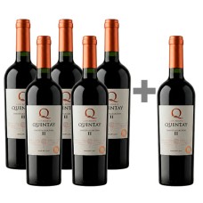 Caja de 6 unidades Vino Quintay Q Gran Reserva Limited Collection Ensamblaje (PAGUE 5, LLEVE 6) 5*6