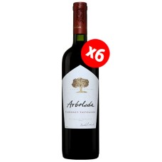 Caja de 6 botellas de Vino Arboleda Cabernet Sauvignon ($9.990 c/u) Caja de 6 botellas de Vino Arboleda Cabernet Sauvignon ($9.990 c/u)