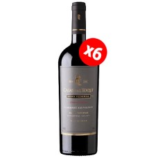 Caja de 6 unidades Casas del Toqui Gran Reserva Cabernet Sauvignon Terroir Select ($5.990 c/u)
