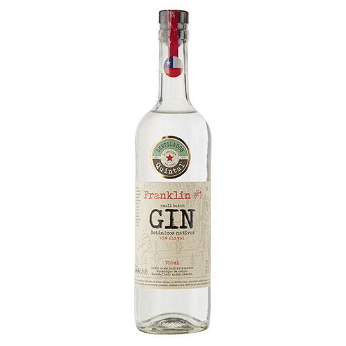 Gin Franklin #1 Quintal Botánicos Nativos 700ml Gin Franklin #1 Quintal Botánicos Nativos 700ml
