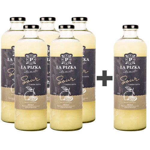 Caja de 6 unidades Sour Premium La Pizka 1.000cc (PAGUE 5 LLEVE 6) Caja de 6 unidades Sour Premium La Pizka 1.000cc (PAGUE 5 LLEVE 6)