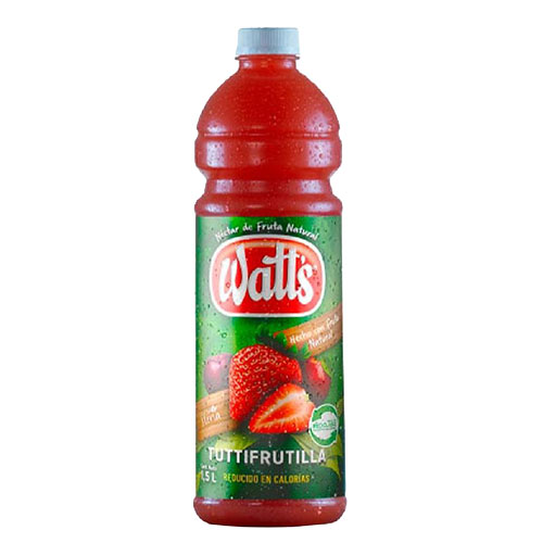 Jugo de Tuttifrutilla Watt´s, 1.5 lts Jugo de Tuttifrutilla Watt´s, 1.5 lts