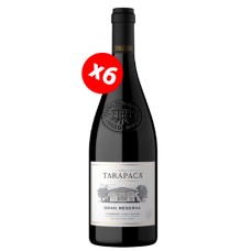 Caja de 6 unidades Gran Reserva Tarapacá Cabernet Sauvignon ($5.990 c/u) semanal