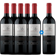 Caja de 6 1865 San Pedro Cabernet Sauvignon (PAGUE 5, LLEVE 6) Caja de 6 1865 San Pedro Cabernet Sauvignon (PAGUE 5, LLEVE 6)