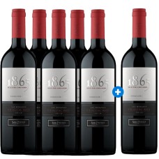 Caja de 6 1865 San Pedro Carmenere 750cc (PAGUE 5, LLEVE 6) Caja de 6 1865 San Pedro Carmenere 750cc (PAGUE 5, LLEVE 6)