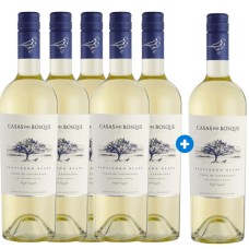 Caja de 6 unidades Casas del Bosque Collection Sauvignon Blanc 5*6 (PAGUE 5, LLEVE 6)
