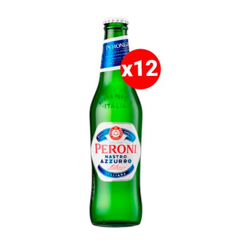 Pack 12 unidades Cerveza Peroni 330 ml ($990 c/u) Pack 12 unidades Cerveza Peroni 330 ml ($990 c/u)