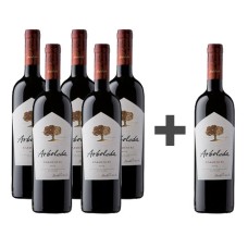 Caja de 6 unidades Arboleda Carmenere (PAGUE 5, LLEVE 6) Caja de 6 unidades Arboleda Carmenere (PAGUE 5, LLEVE 6)