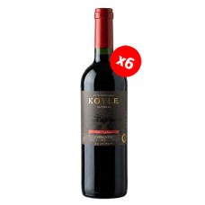 Pack de 6 Koyle Imperial Vino Orgánico Carmenere Viñedo Los Lingues