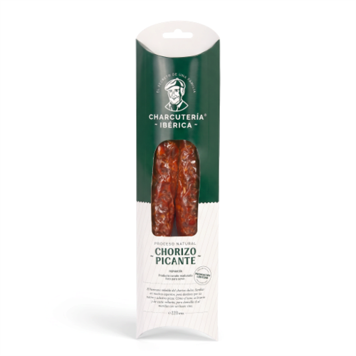 Charcutería Ibérica Don Manolo Chorizo Picante Artesanal 220 g
