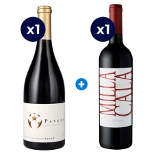 Pack de 1 Botella de Pangea Syrah + 1 botella de Milla Cala de Regalo Pack de 1 Botella de Pangea Syrah + 1 botella de Milla Cala de Regalo