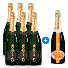 Pack 6 Chandon Nature + 1 Chandon Garden de REGALO | Champagne Argentino Pack 6 Chandon Nature + 1 Chandon Garden de REGALO | Champagne Argentino