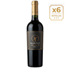 Caja de 6 botellas Montes Angel´s Secret Carmenere ($9.990 c/u)