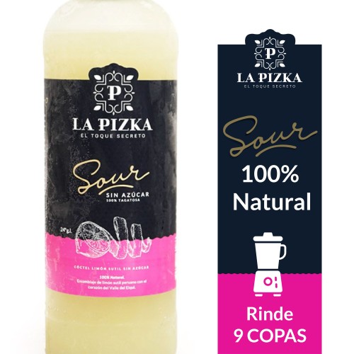 Pisco Sour Premium La Pizka 1.000cc SIN AZUCAR