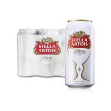 Pack 6 unidades Cerveza Stella Artois 473 ml ($990 c/u) Belgica