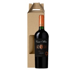 Caja 6 unidades Casa Silva Edición Especial Carmenere + 6 Cajas de carton 1 botella (R)