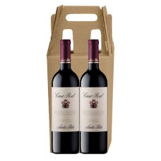 Caja de 6 unidades Casa Real Cabernet Sauvignon + 3 Cajas de carton 2 Botellas (R)