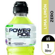Caja de 6 unidades Powerade 1.000cc Verde (deportivas - Isotonicas)