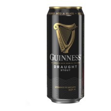 Pack 4 unidades Cerveza Guinness Draught Stout 440 ml ($2.690 c/u)