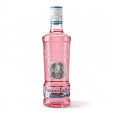 Gin Puerto de Indias Strawberry sin alcohol 700 cc 
