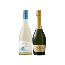 Pack 6 botellas Amaral Sauvignon Blanc + 6 botellas Espumante Undurraga Brut Royal ($3.990 c/u)
