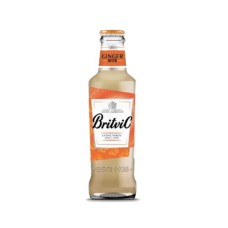 Caja de 24 unidades Agua Tónica Britvic, Ginger Beer 200cc ($990 c/u)