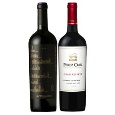 Pack 6 botellas Top Winemakers 100 Barricas Cabernet Sauvignon + 6 Perez Cruz Gran Reserva Cabernet Sauvignon ( $7.990 c/u) 