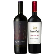 Pack 6 botellas Top Blend Chile + 6 Perez Cruz Gran Reserva Cabernet Sauvignon ( $7.990 c/u) Semanal