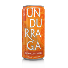 Caja de 12 unidades Espumante Undurraga Brut lata 250cc ($1.590 c/u)