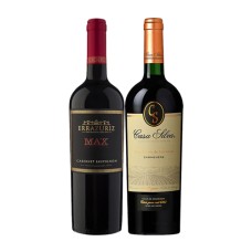 Pack 6 botellas Max Reserva Cabernet Sauvignon + 6 Botellas Casa Silva Gran Reserva Carmenere 