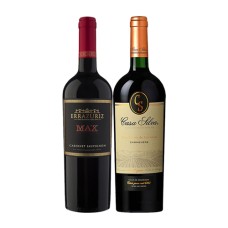 Pack 6 botellas Max Reserva Cabernet Sauvignon + 6 Botellas Casa Silva Gran Reserva Terroir de los Andes Carmenere ($83.880)