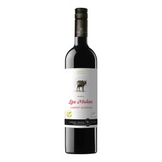 Caja de 6 unidades LAS MULAS RESERVA CABERNET SAUVIGNON ORGANICO ($5.990 c/u)